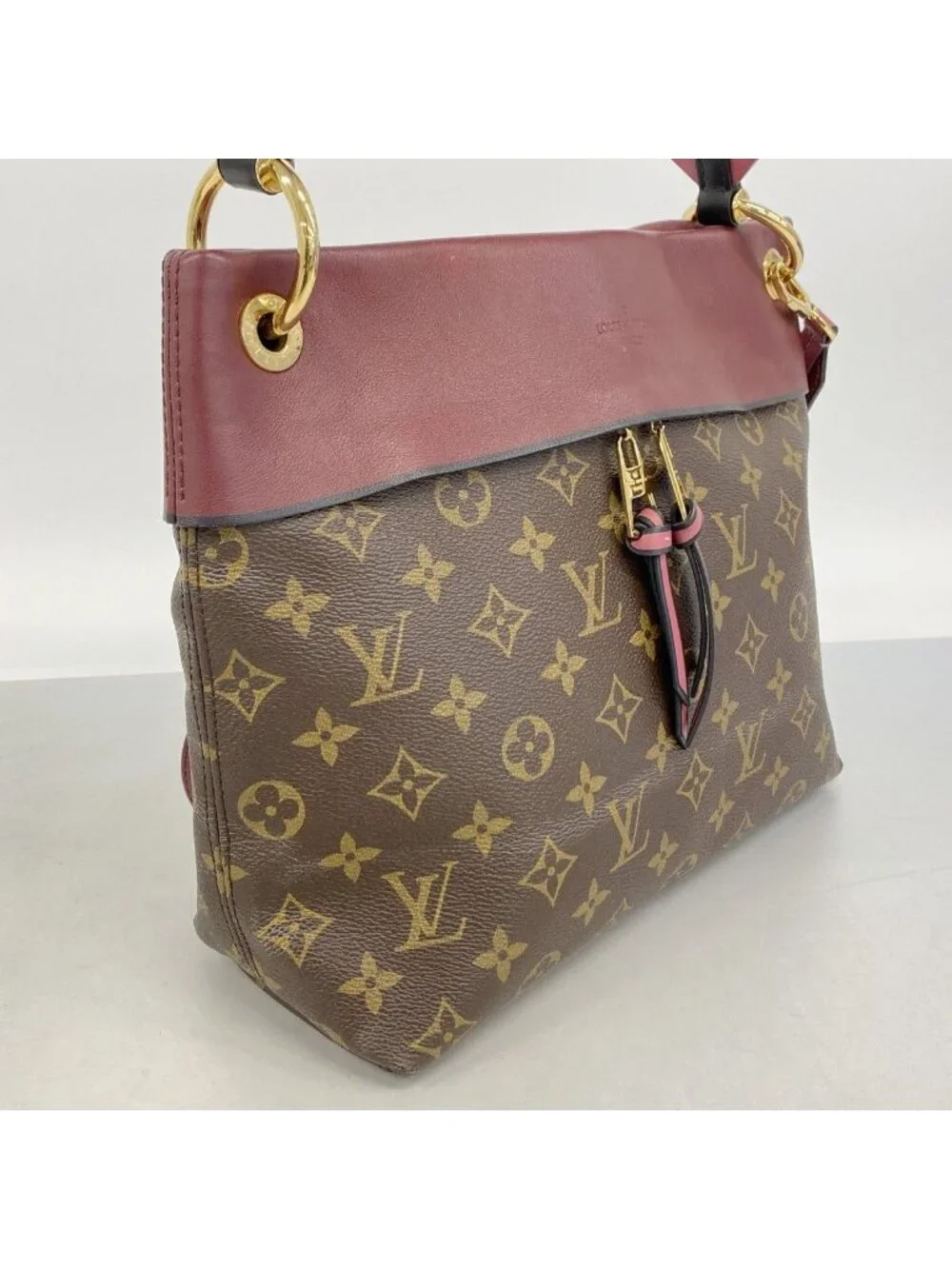 Louis Vuitton Handbag Monogram Tui Roulis Besace Rose Bruyer 2-Way